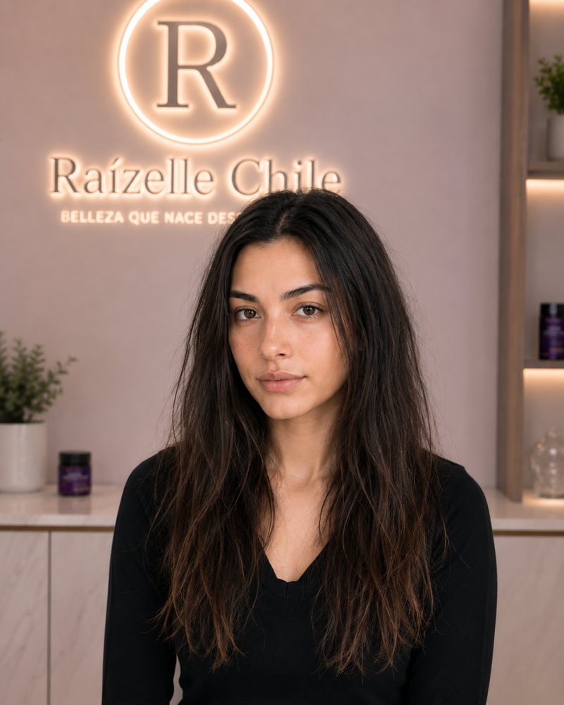 Hair before treatment